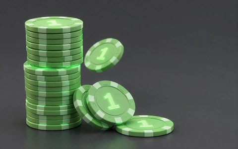 Lime leuchtende Casino-M&uuml;nzen f&uuml;r die erste Einzahlung im Golazzo Willkommenspaket